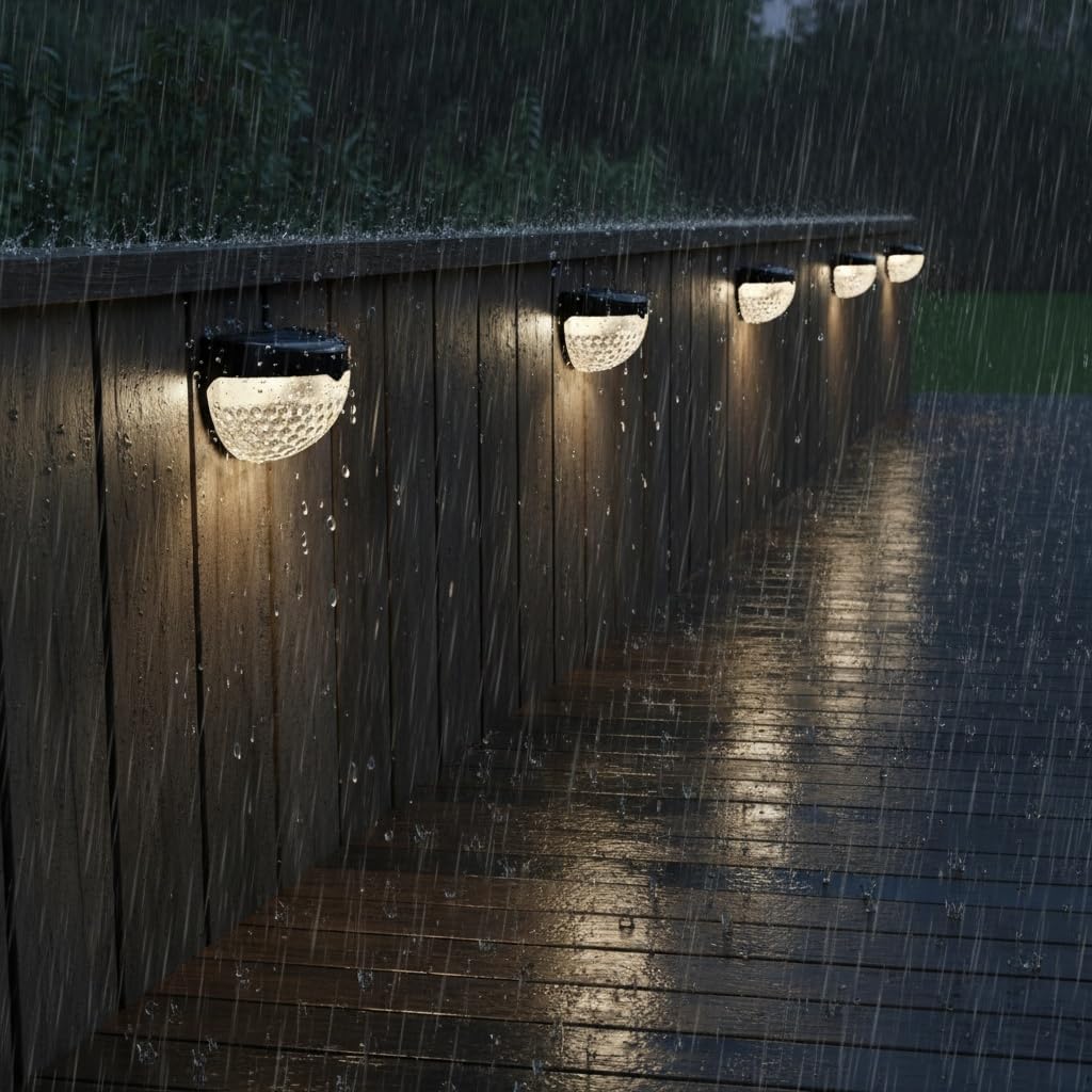 Detalle 2 de GloBrite Solar Lights Outdoor Garden – Pack of 8 for Pathways, Patio and Fence