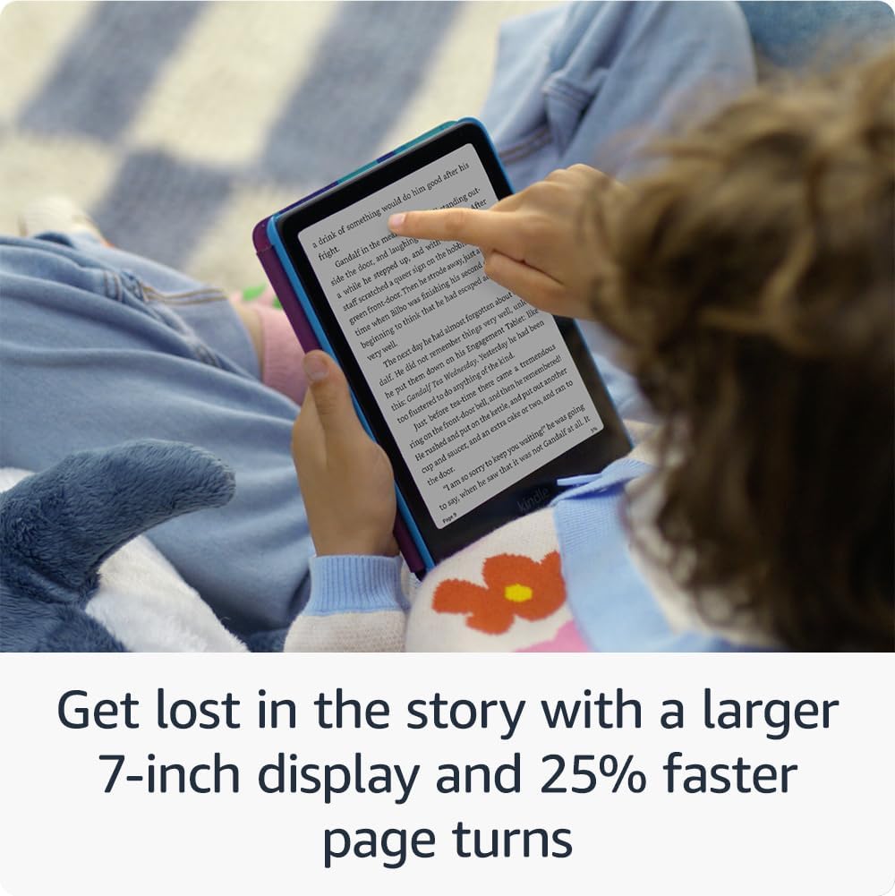 Thumbnail 2 de Amazon Kindle Paperwhite Kids (newest gen) Starfish – 16 GB e-reader for children