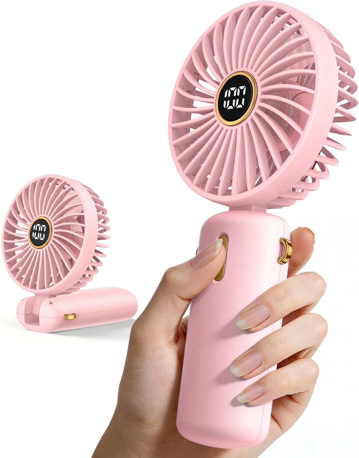 Thumbnail 5 de MGVIH Handheld Fan: Portable USB-Charged Personal Cooling in a Pocket-Sized Package