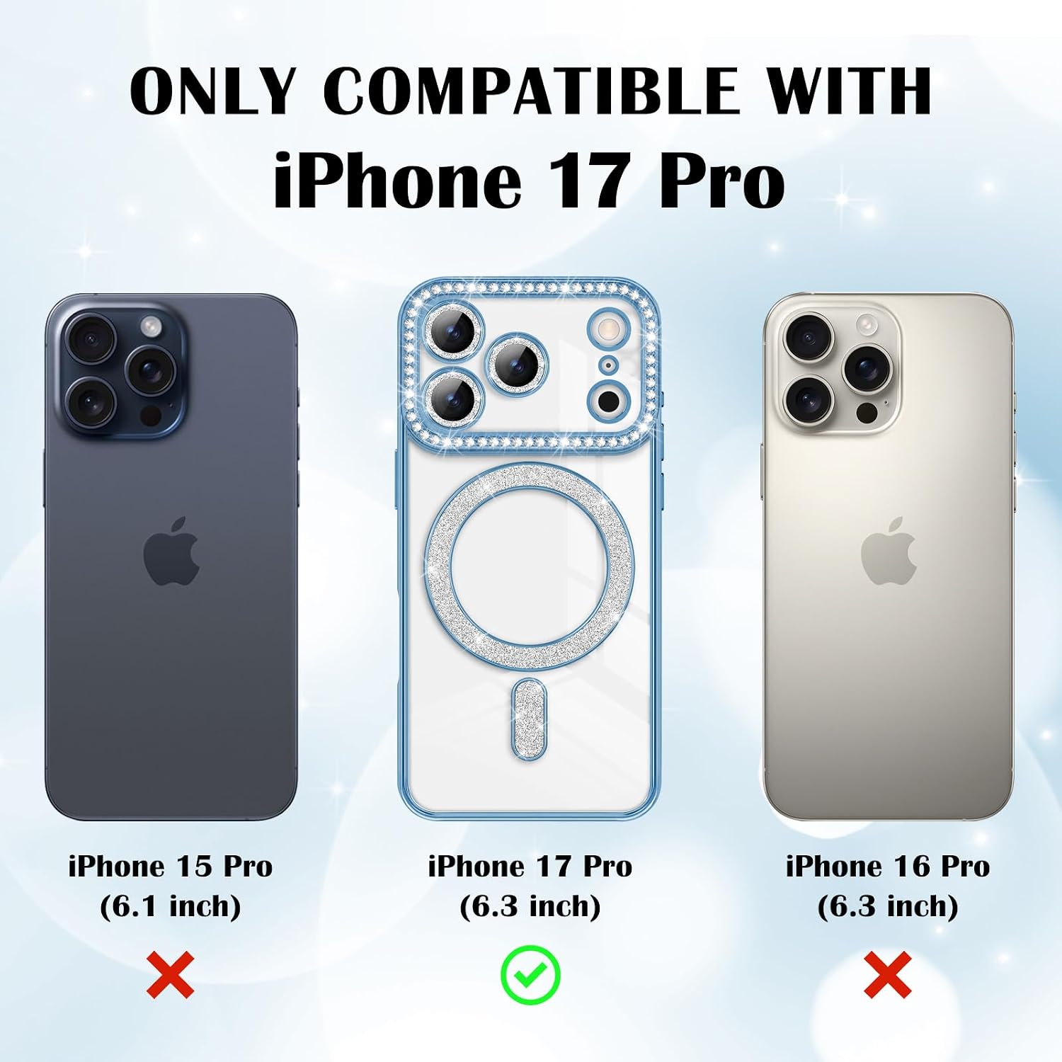 Detalle de Newseego iPhone 17 Pro MagSafe case