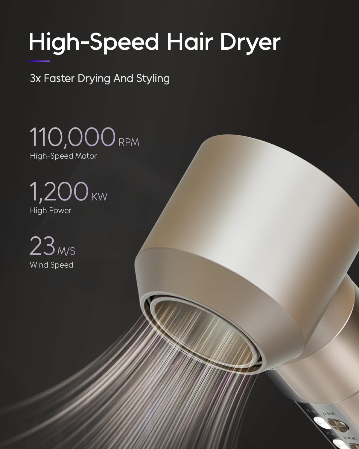 Thumbnail 6 de 7MAGIC 6-in-1 Hair Styler Brush 110,000 RPM 💇♀