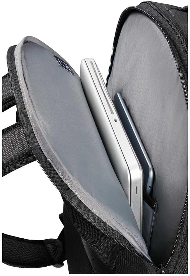 Detalle 2 de Samsonite Roader: Zaino espandibile per laptop 17,3 pollici (46 cm) – Nero Deep Black