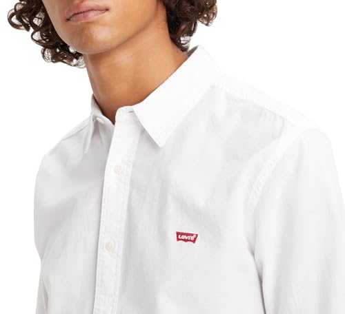 Thumbnail 4 de Levi's Long-Sleeve Battery Housemark Slim Camisa White Hombre