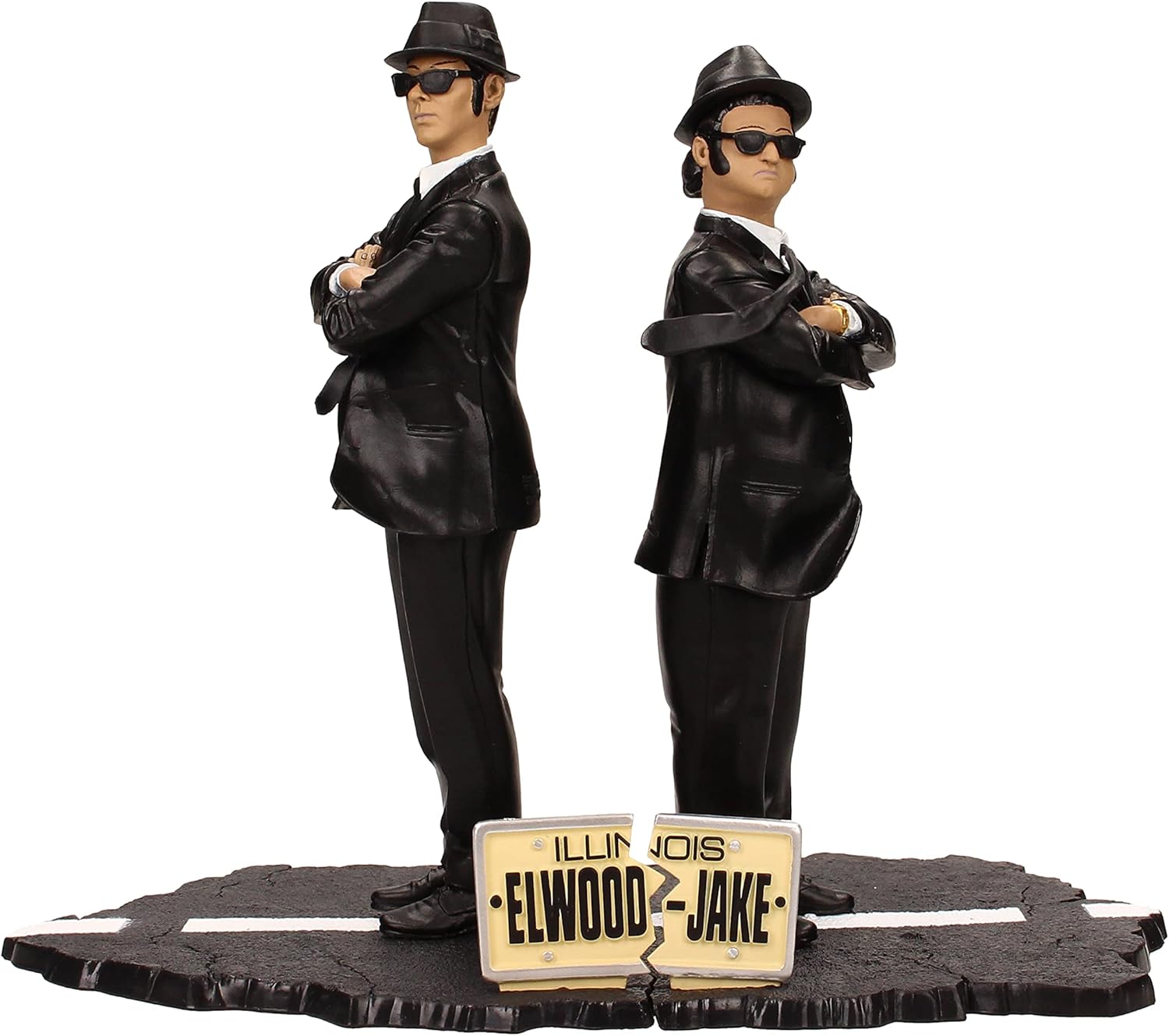 Thumbnail 1 de SD TOYS Blues Brothers Jake & Elwood Figure Set 18 cm