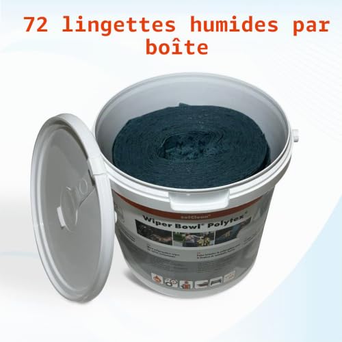 Thumbnail 7 de ZVG zetClean 50130-001 Lingettes nettoyantes pour essuie-glace Polytex Mixte Adulte, Bleu, 25 x 25 cm – 72 pièces