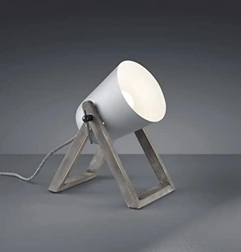 Detalle 2 de Lampe de table Reality Marc Métal Gris 25 W ⚡