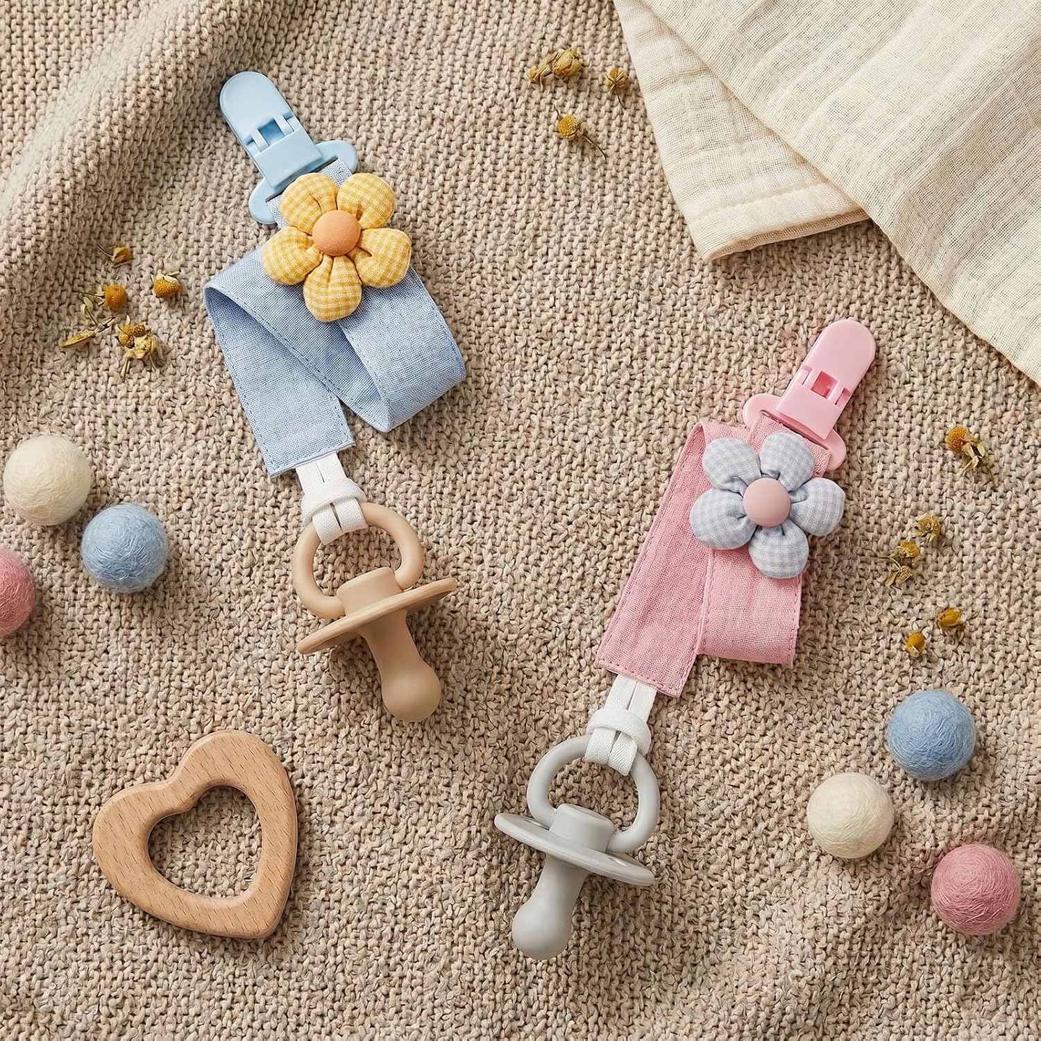 Detalle 2 de Pacifier Clips, 5-Pack