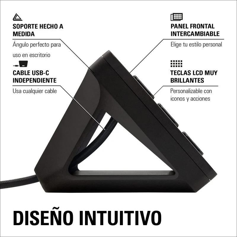 Thumbnail 1 de Elgato Stream Deck MK.2 15 teclas personalizables