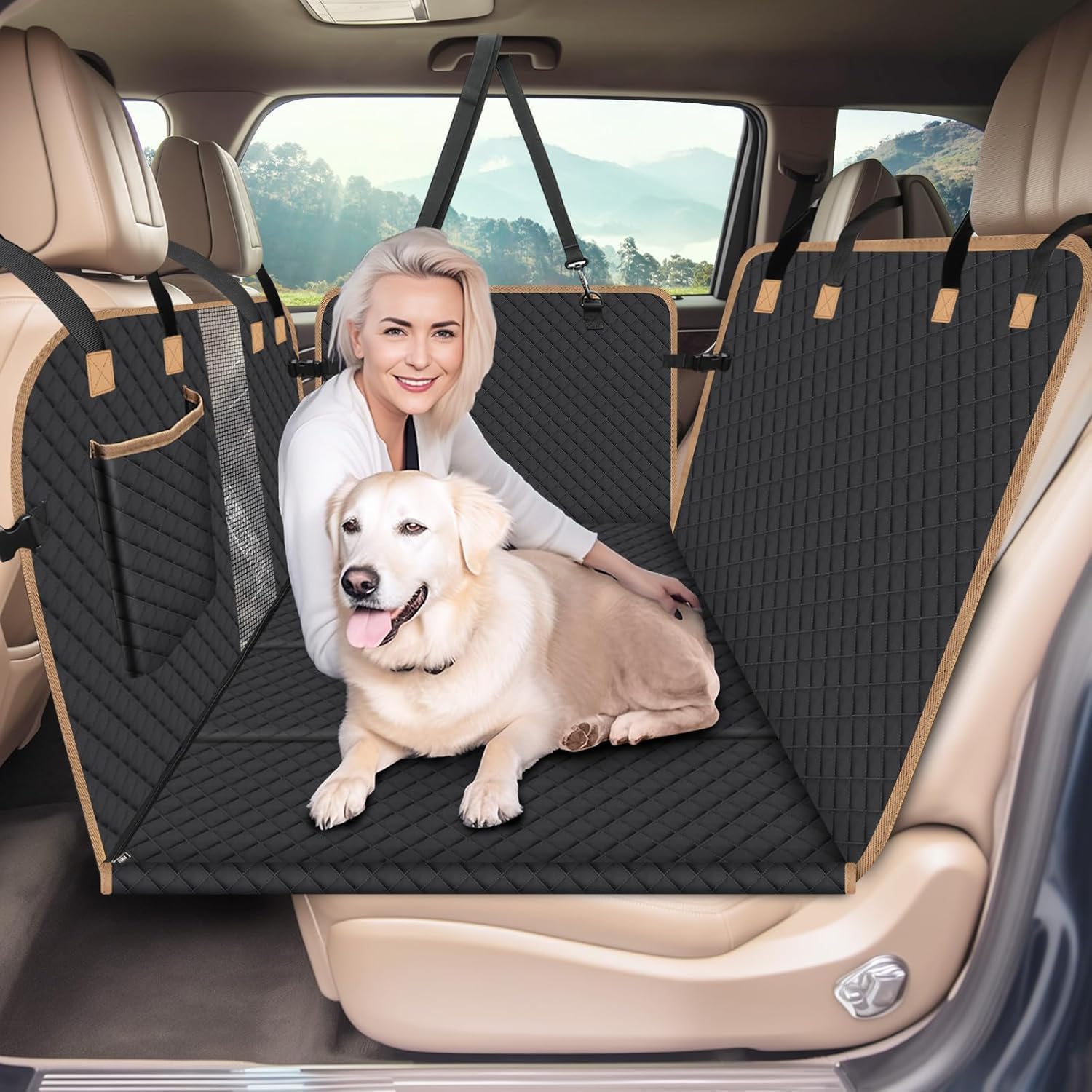 Lekespring Protector de Asiento 128x65x54 cm