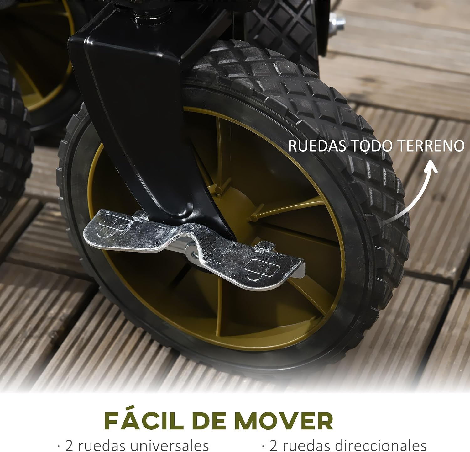 Thumbnail 4 de Outsunny Carro Plegable de Jardín 100 kg