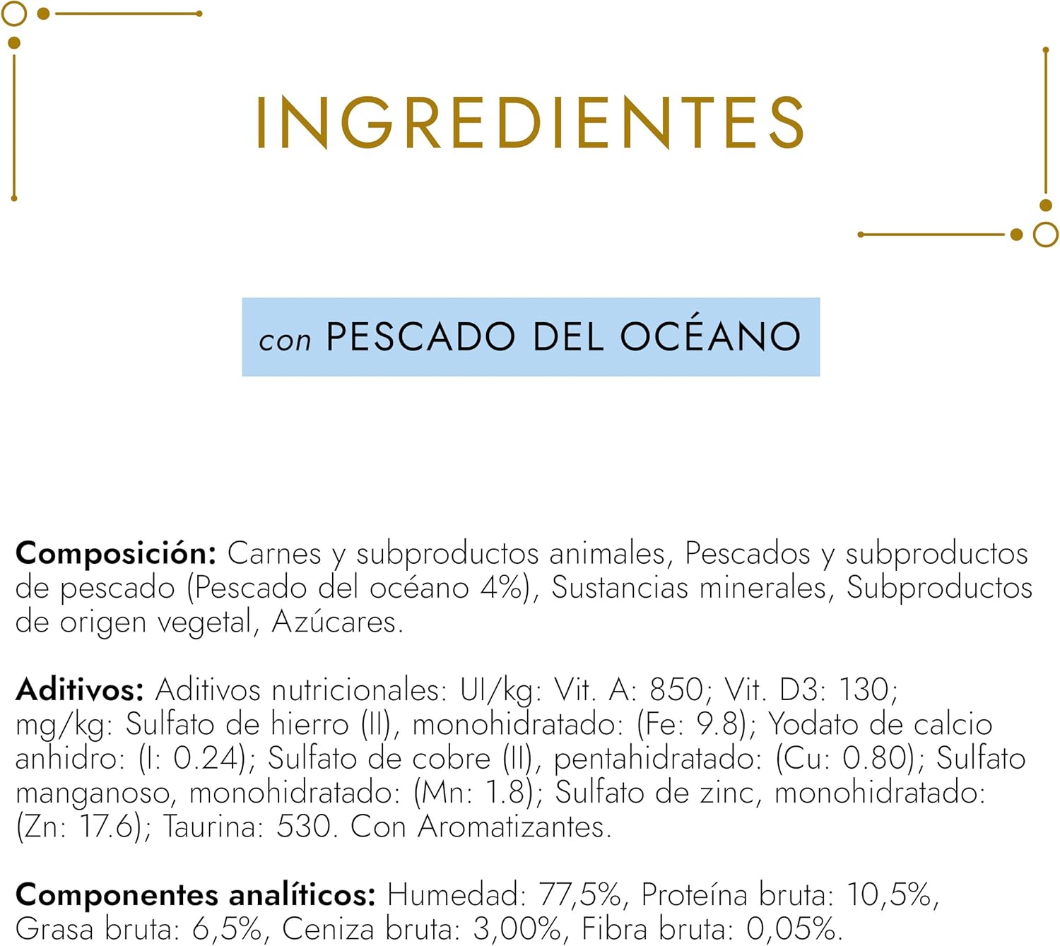 Detalle 1 de GOURMET Gold Mousse, Alimentación Húmeda para Gato 🐱, 24 Latas