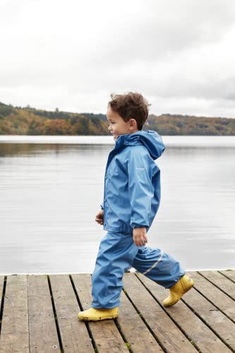 Detalle de CeLaVi Zweiteiliger Regenanzug für Bambino Blu 728, Taglia 120 (122) – Due pezzi impermeabili in colori vivaci