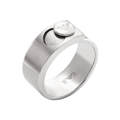 Detalle de Emporio Armani EGS3090040 alianza 20 plateado