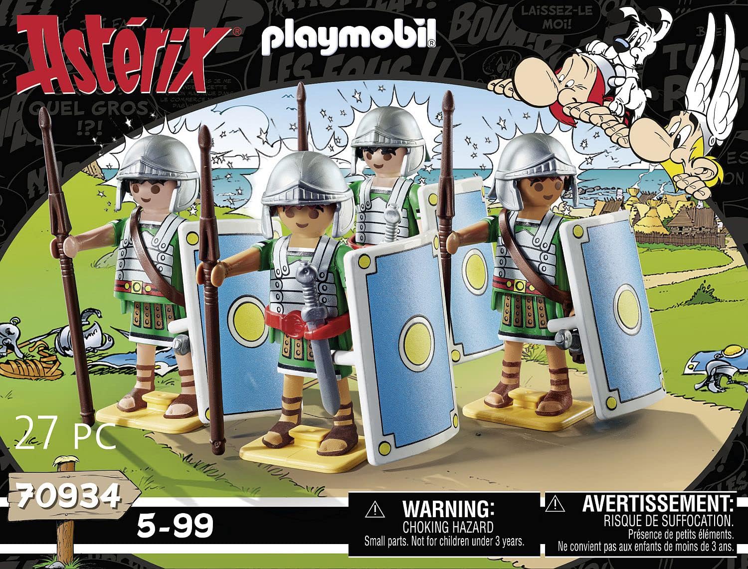 Thumbnail 2 de PLAYMOBIL Asterix 70934 Römertrupp – 4 Römer-Figuren im 27-teiligen Set
