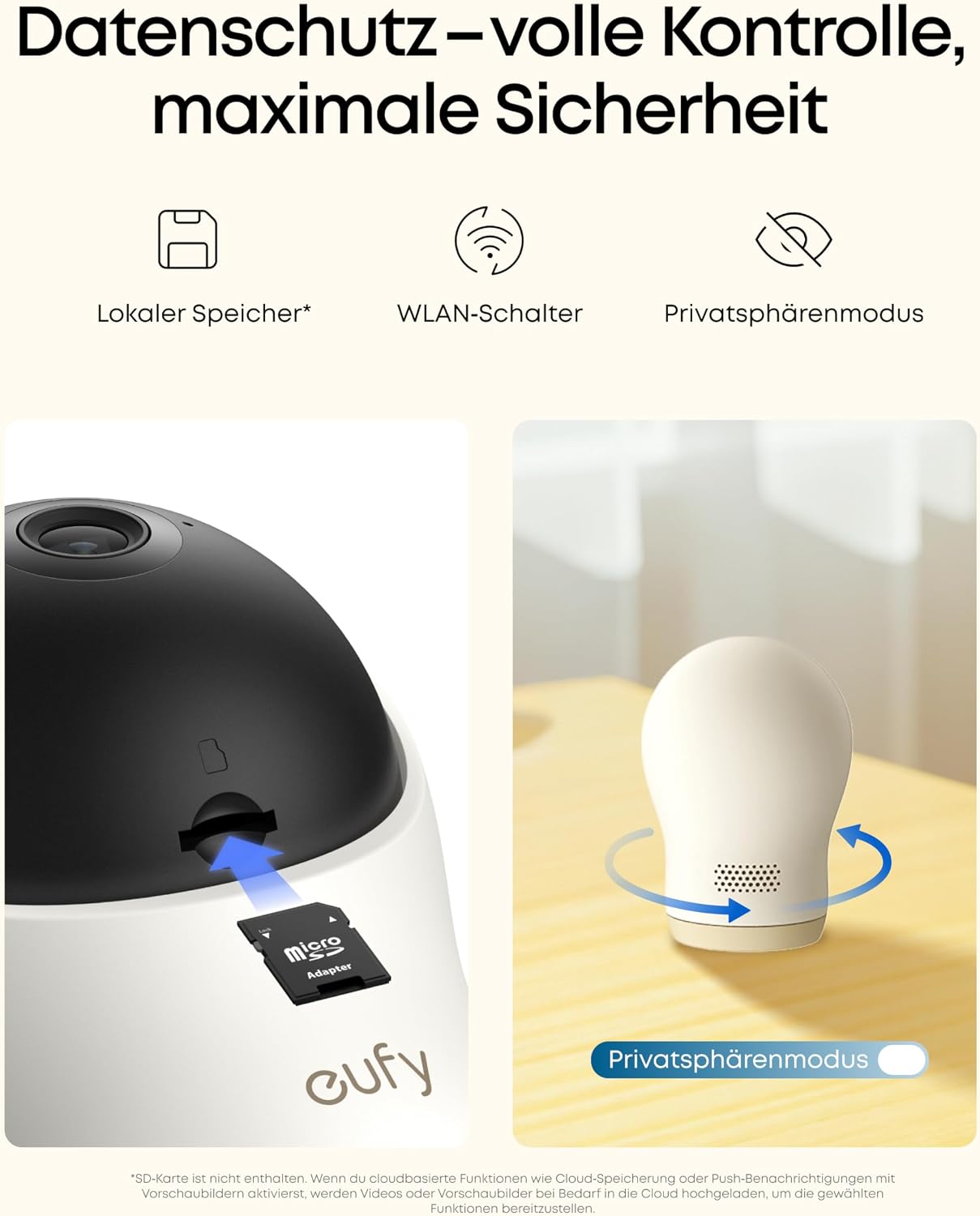 Thumbnail 6 de eufy C10 Babyphone 2K mit 12 Std Akku