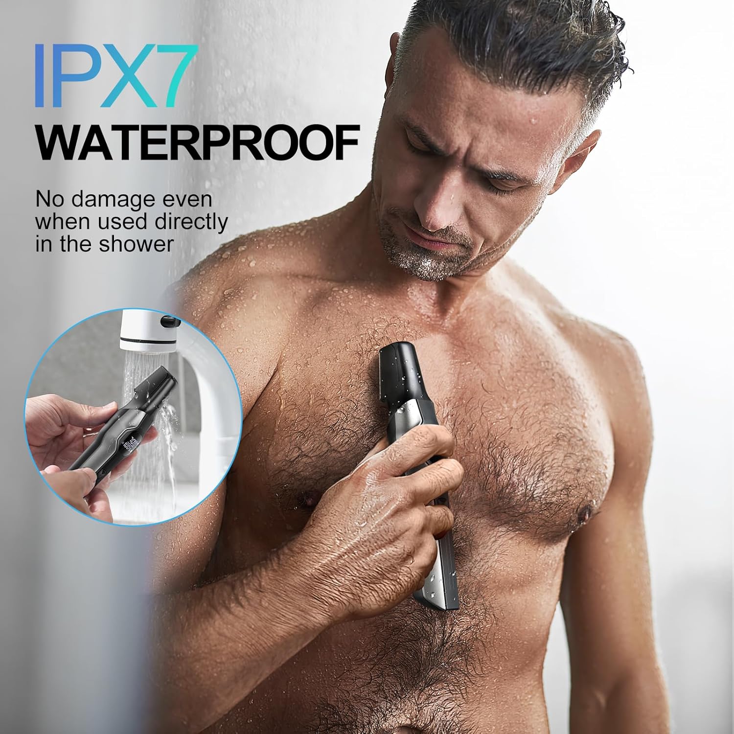 Thumbnail 6 de Kensen Manscape Dual Speed Body Trimmer 210 mins
