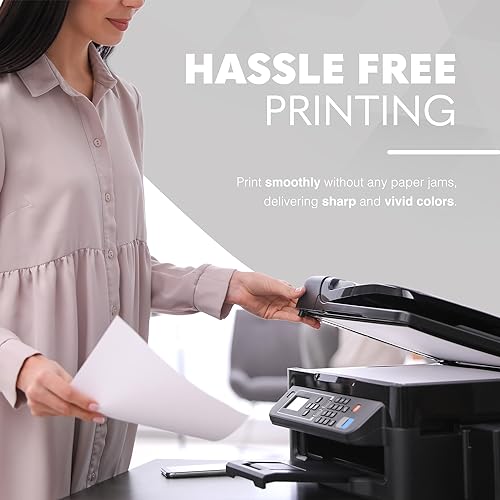 Detalle de delka Multi-Purpose A4 Printer Paper (75gsm) – Pack of 5 Reams, 2500 Sheets