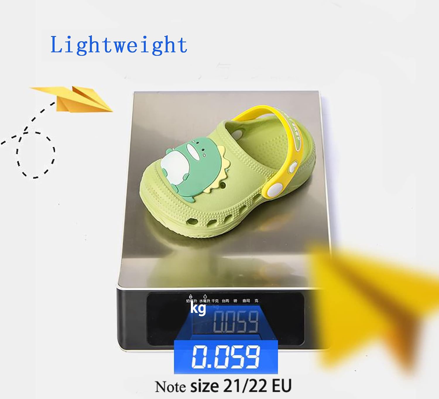 Thumbnail 6 de Meik Mangni Kinder Clogs & Hausschuhe – atmungsaktive EVA-Pantoletten mit rutschfester Sohle, EU 19–33