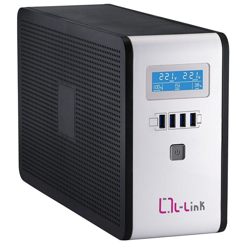 Detalle de L-Link LL7720 Interactive SAI 2000VA con display ⚡