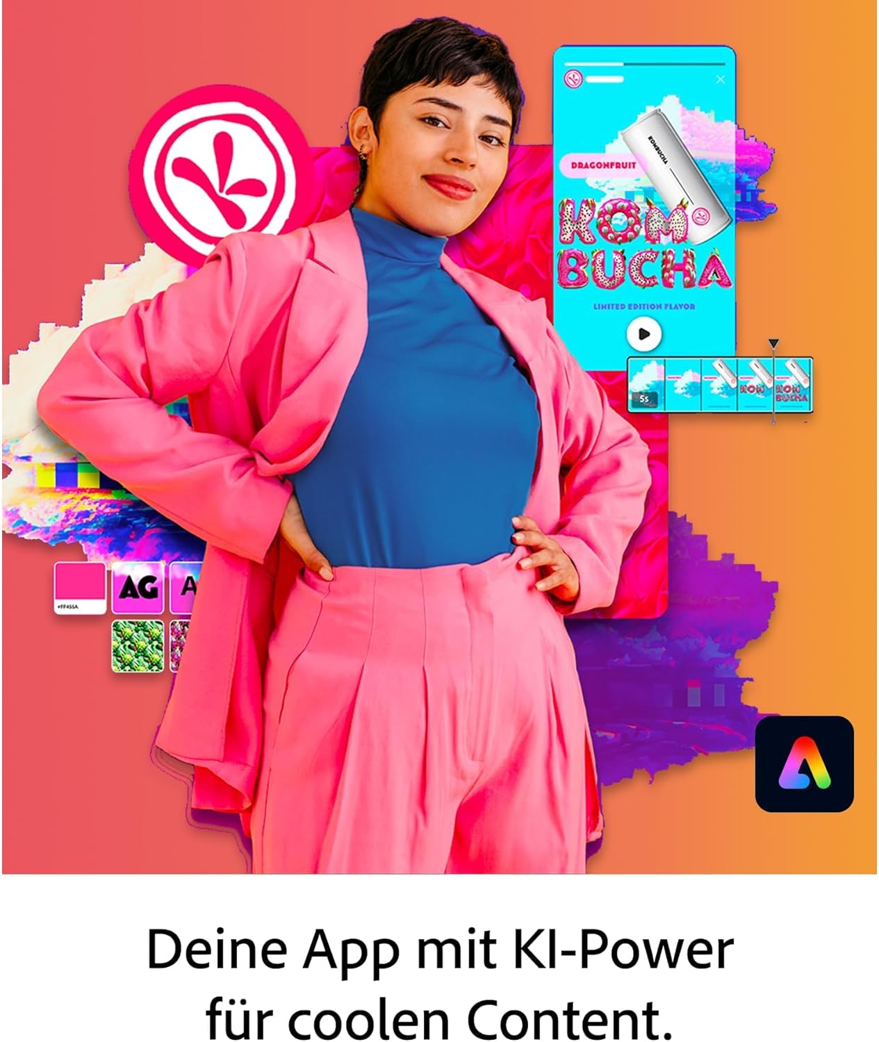 Thumbnail 6 de Adobe Creative Cloud Pro mit KI für Design