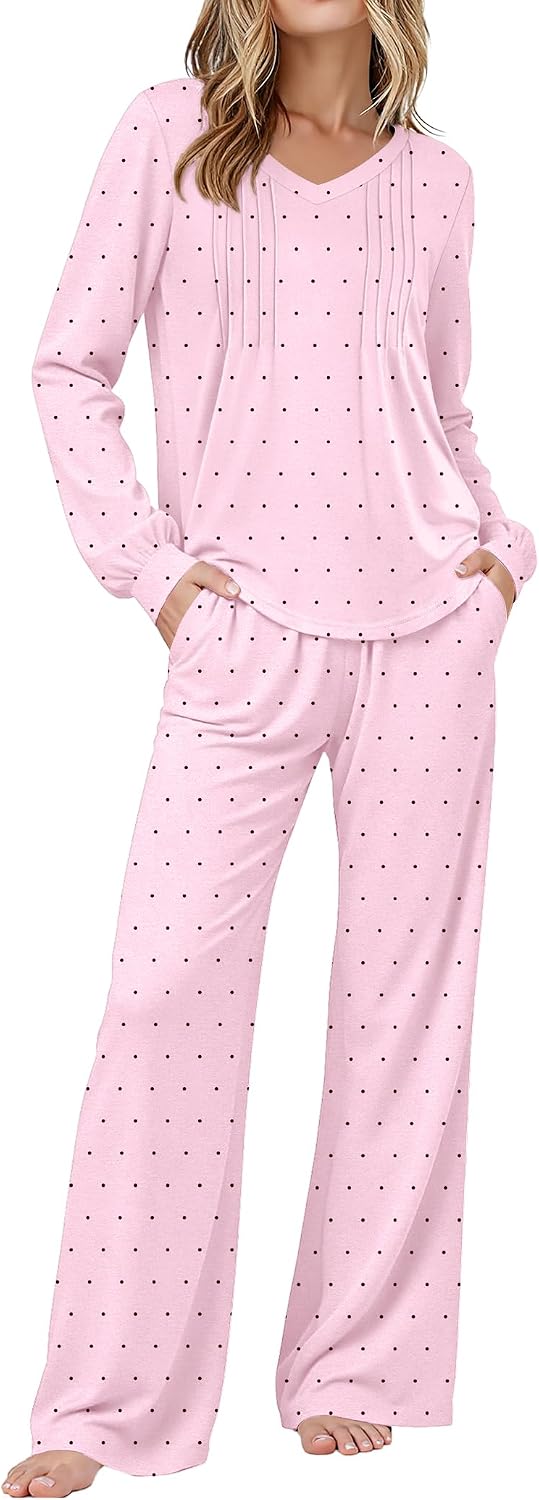 Detalle de Ekouaer Women's Pajama Set