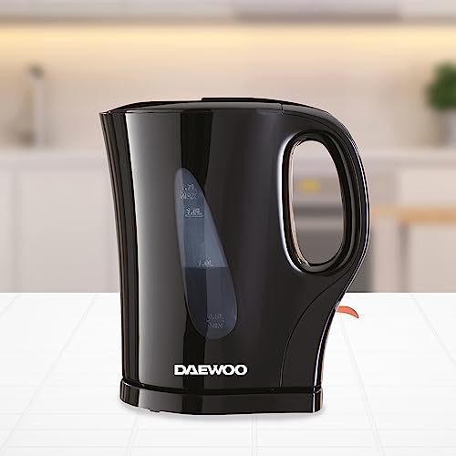 Detalle de Daewoo Essentials 1.7L Fast Boil Electric Kettle – Black
