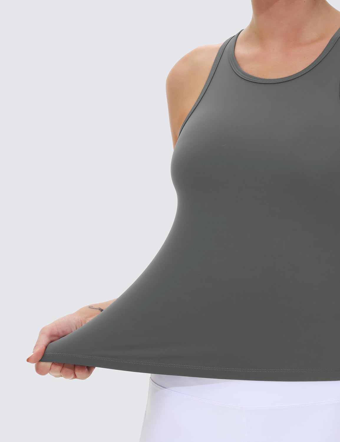 Thumbnail 4 de THE GYM PEOPLE Débardeur dos nageur ajusté pour femme 🧘♀