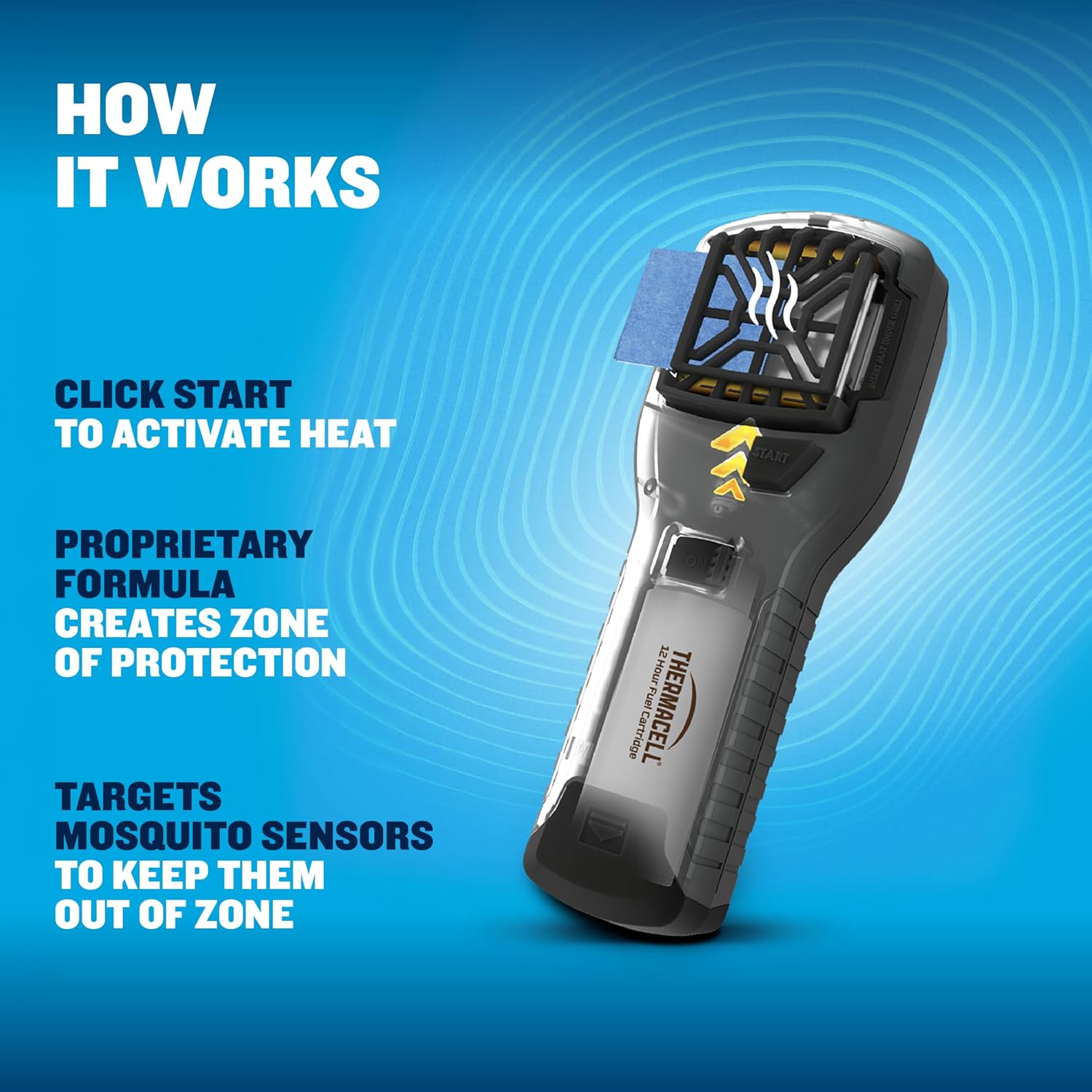 Thumbnail 3 de Thermacell Fuel-ZoneGuard Extreme Fuel Powered Mosquito Repeller, Green