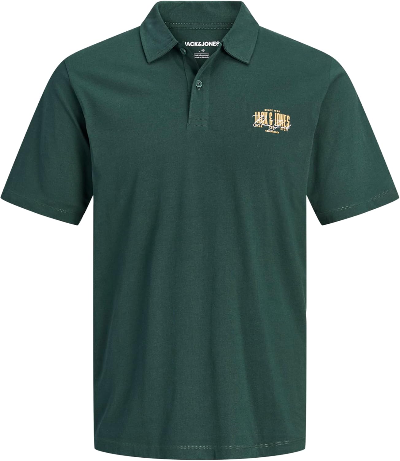 Detalle de Jack & Jones Jjaero Polo SS Pls Uomo – polo manica corta dal taglio normale