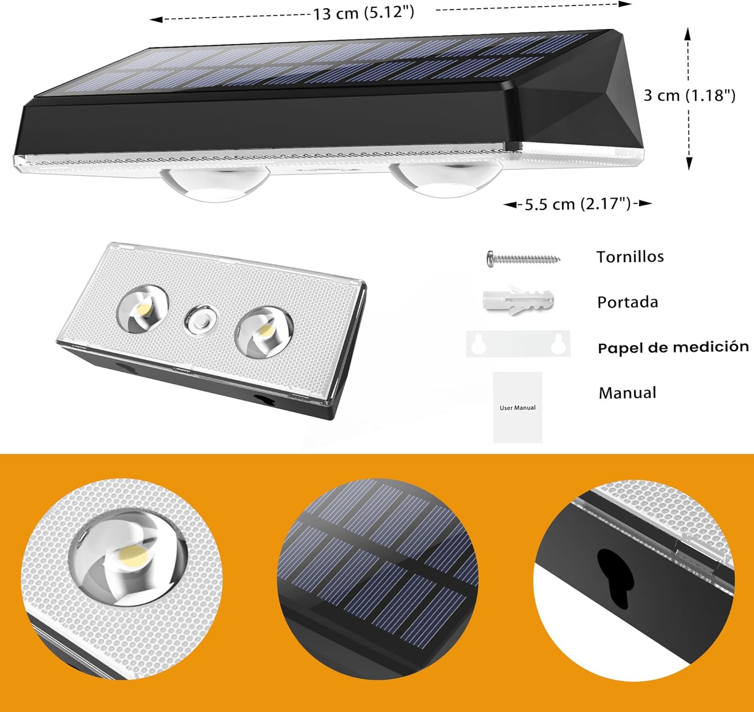 Thumbnail 6 de Delaiglow Luz Solar Exterior 6 Pack