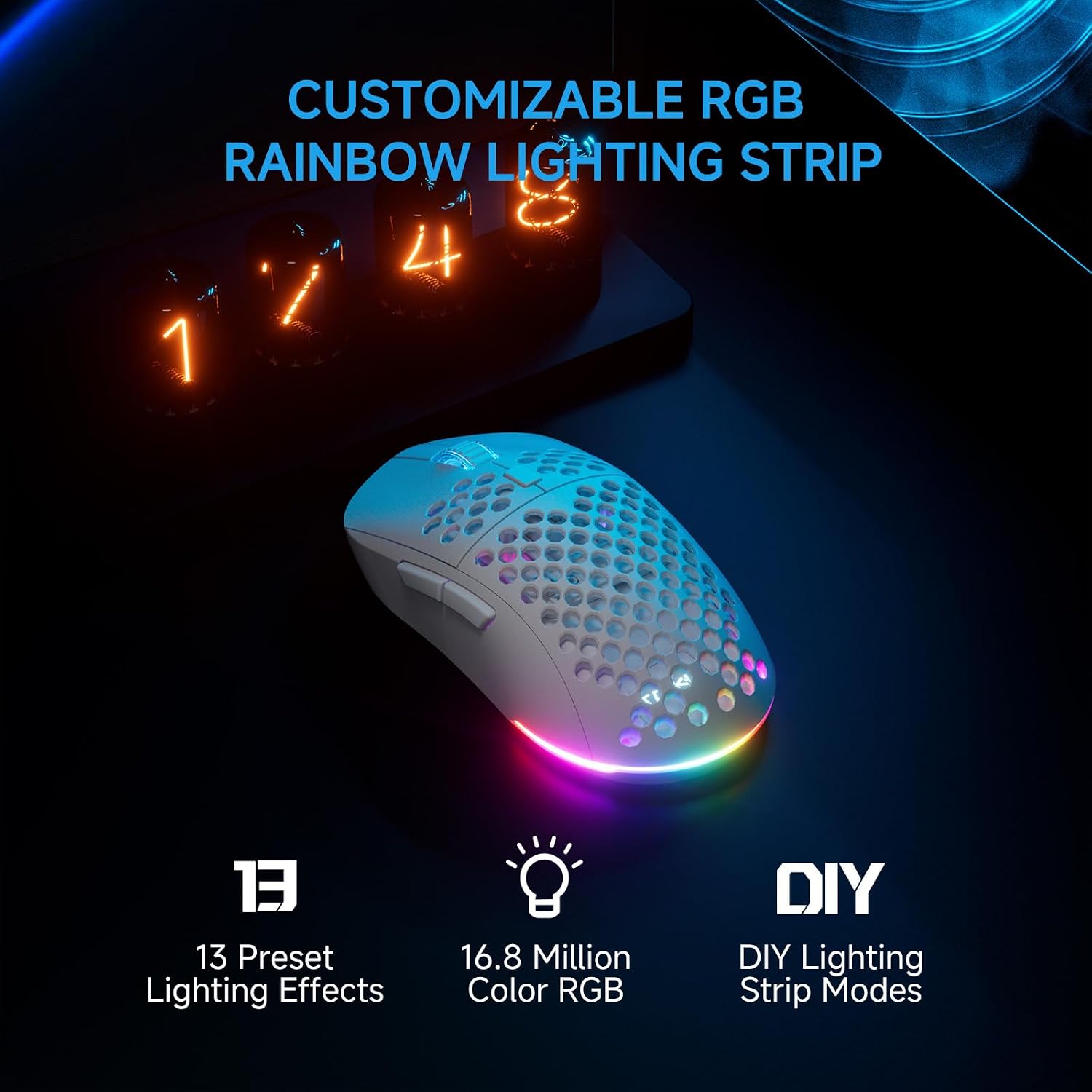 Thumbnail 6 de TMKB Falcon M1 Wireless Gaming Mouse: Lightweight Tri-Mode Powerhouse