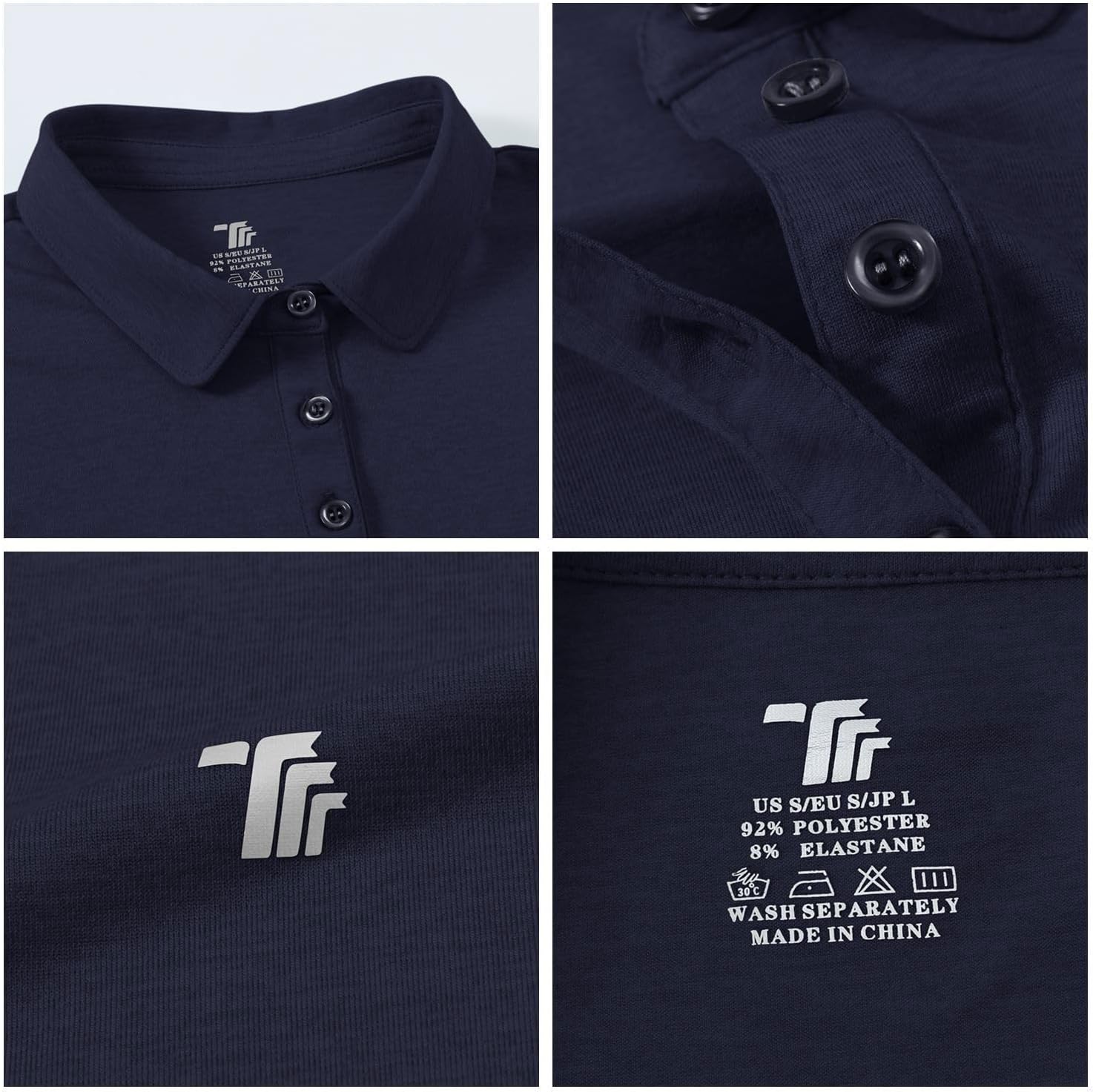 Thumbnail 4 de YSENTO Damen Golf Poloshirt Kurzarm – schnelltrocknend, atmungsaktiv und mit UPF 30+