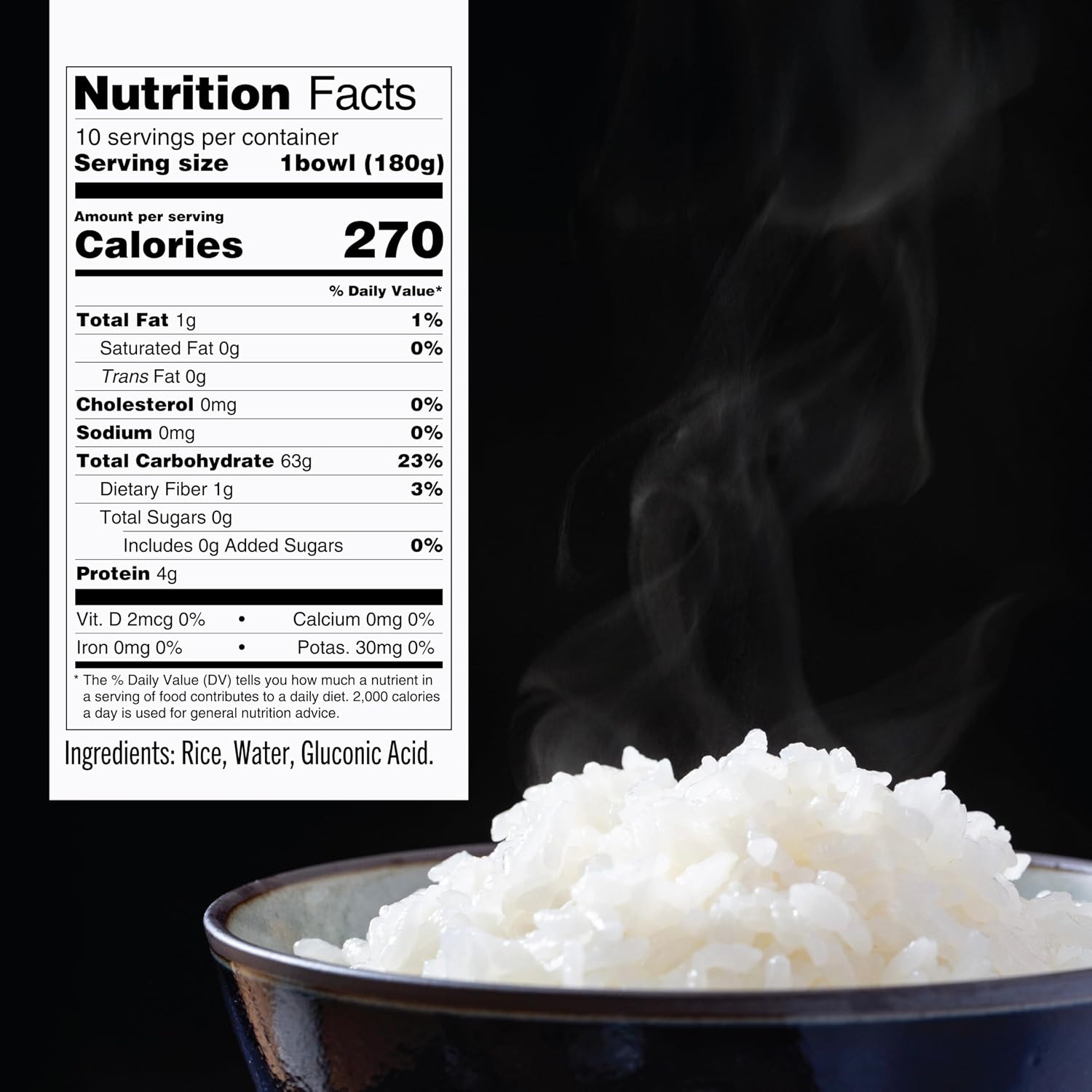 Detalle 2 de IRIS Instant White Rice, Japanese Short-Grain Rice, 24 Microwave-Ready Trays