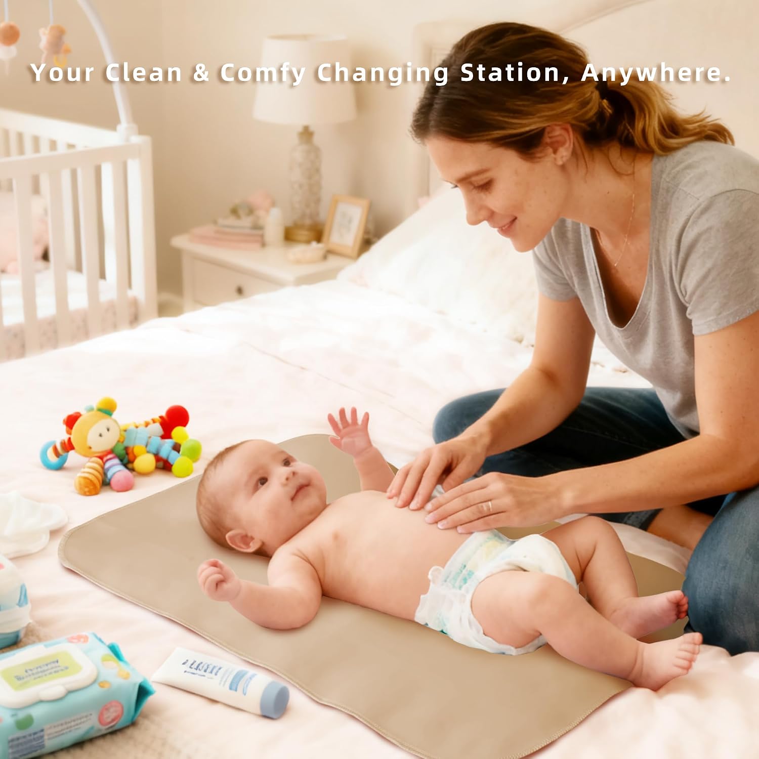 Detalle de Elantrip Baby Changing Pad 30 × 17 in