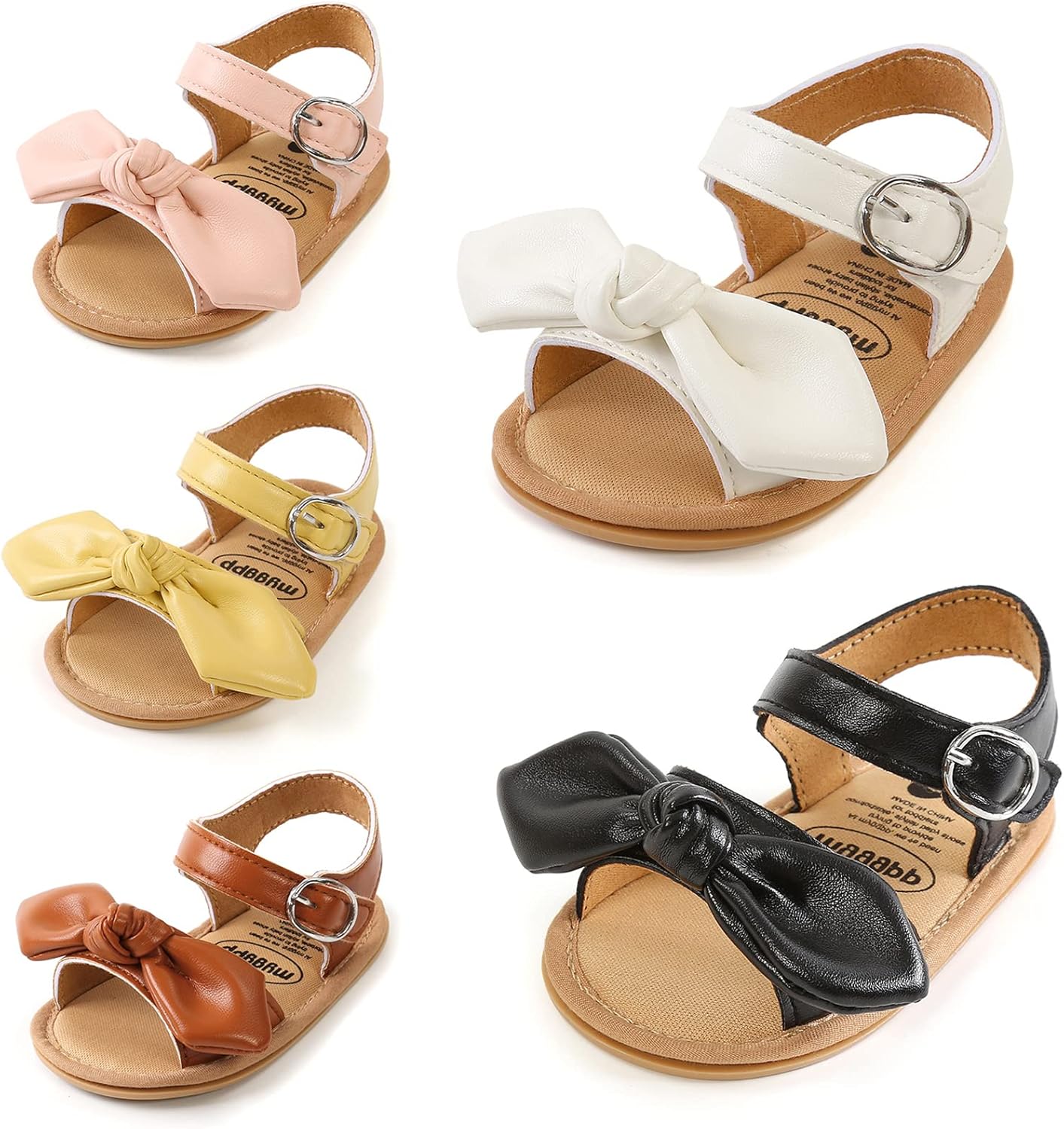 Detalle de RVROVIC Baby Sandals: Premium Soft Anti-Slip Summer Shoes for Infants and Toddlers
