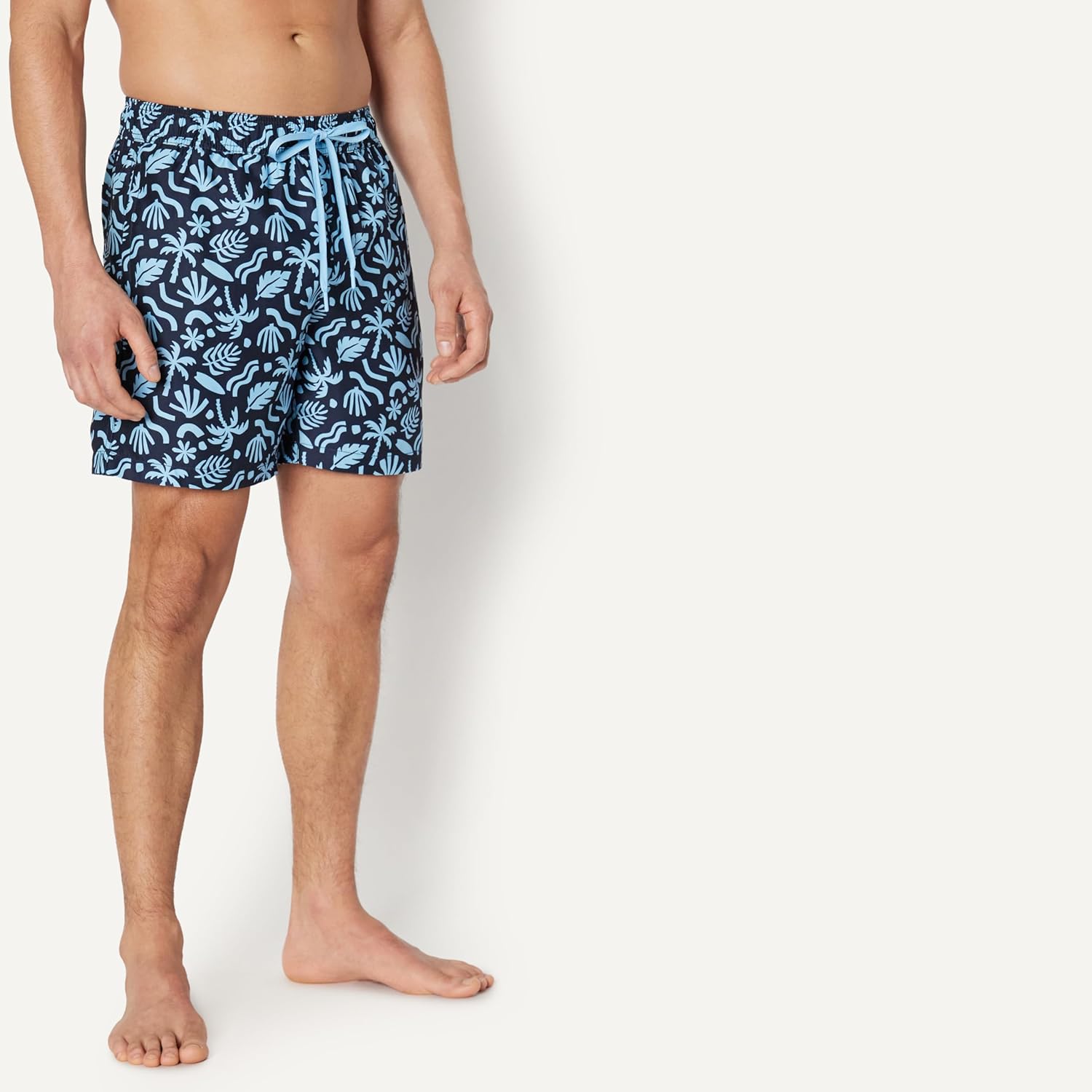 Thumbnail 1 de Amazon Essentials Herren-Badehose mit Netzfutter, Taschen und Kordelzugverschluss