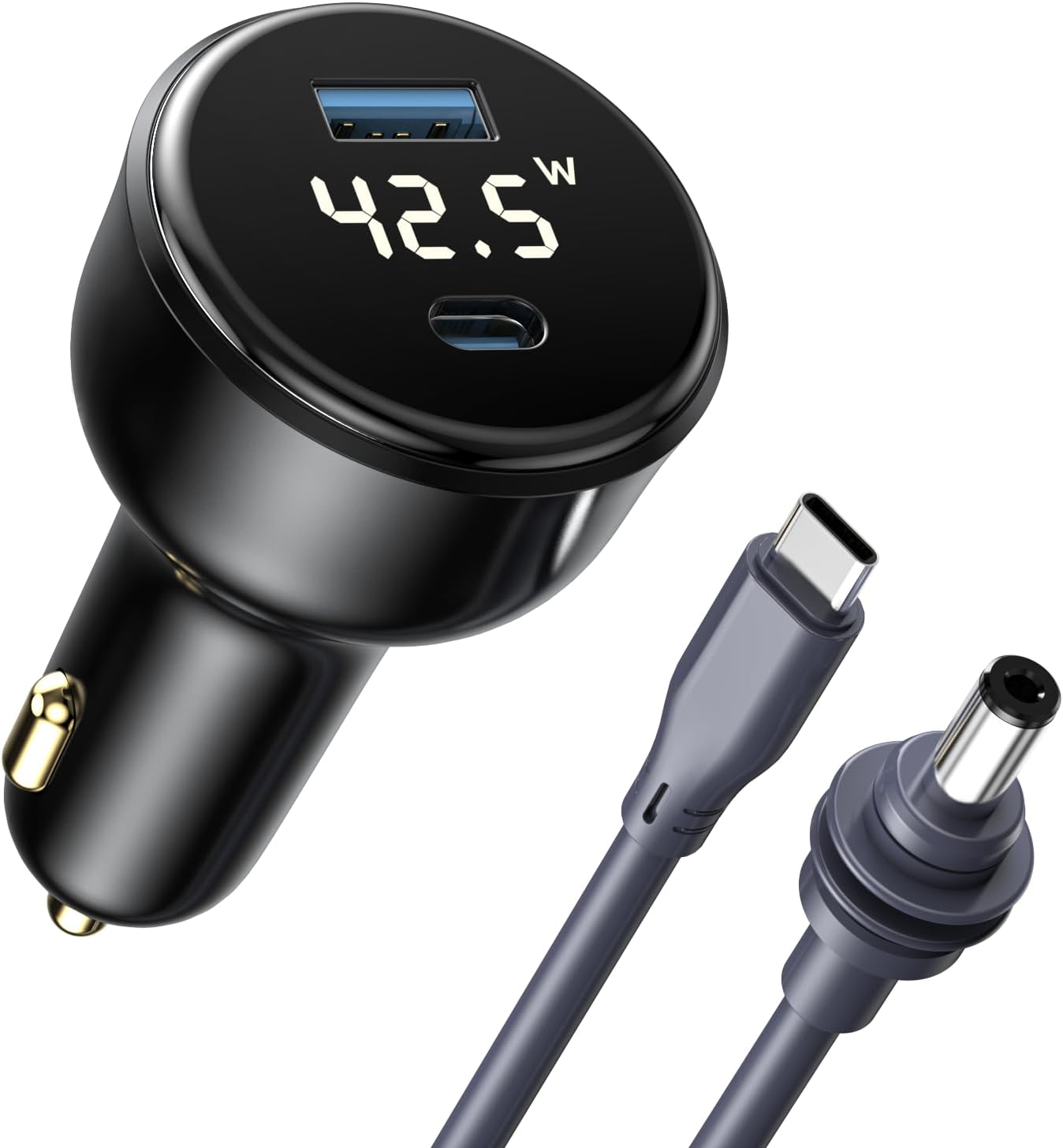 Detalle de XLTTYWL Starlink Mini Adattatore 12V — Convertitore DC-DC 144W con cavo 5×2,1 mm (3 m) per Starlink Dishy