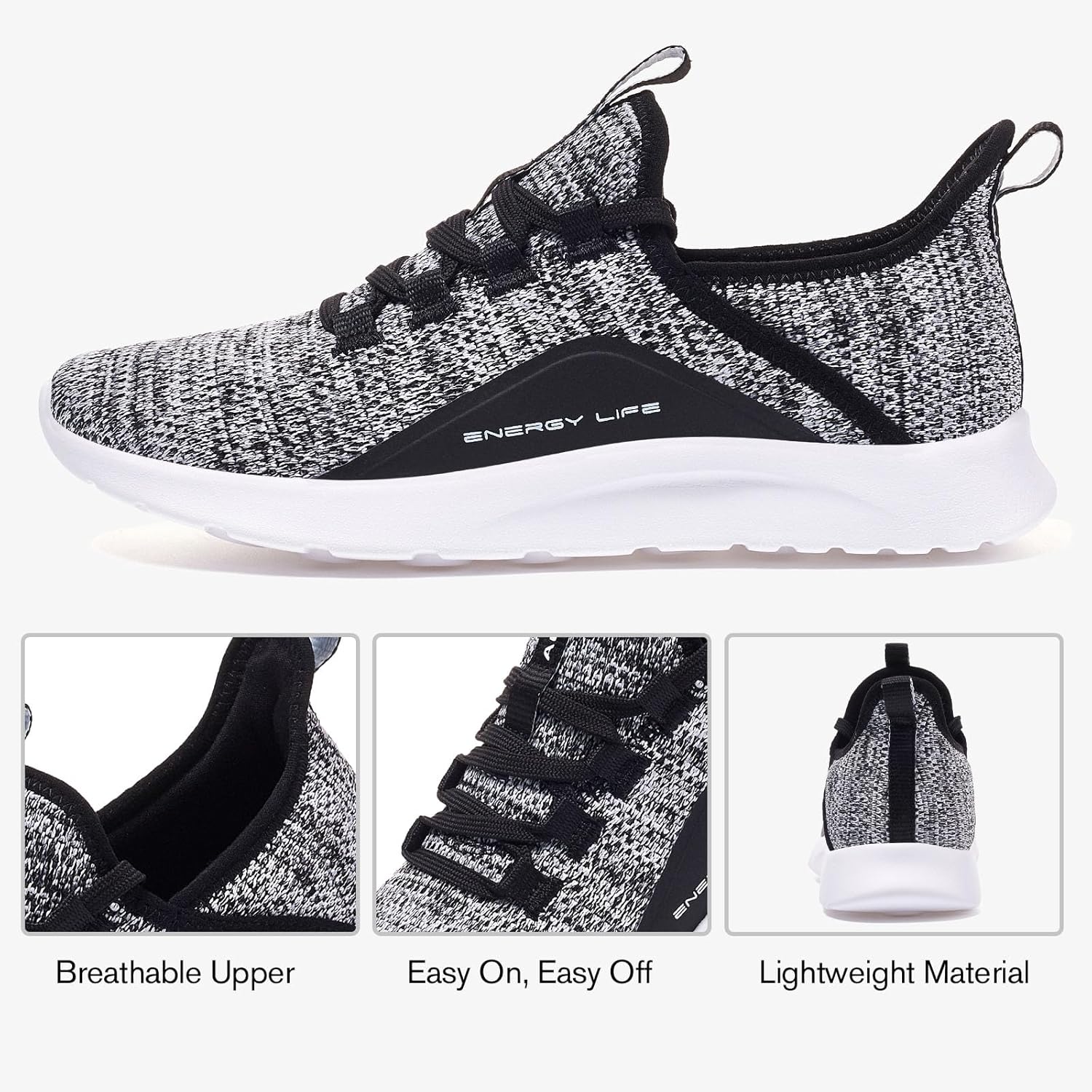 Thumbnail 4 de ALEADER Women's Energycloud Lightweight Slip On Walking Shoes