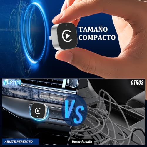 Thumbnail 2 de BSTOEM Adaptador inalámbrico 2 en 1 para CarPlay/Android Auto (Tipo-C/USB-A)