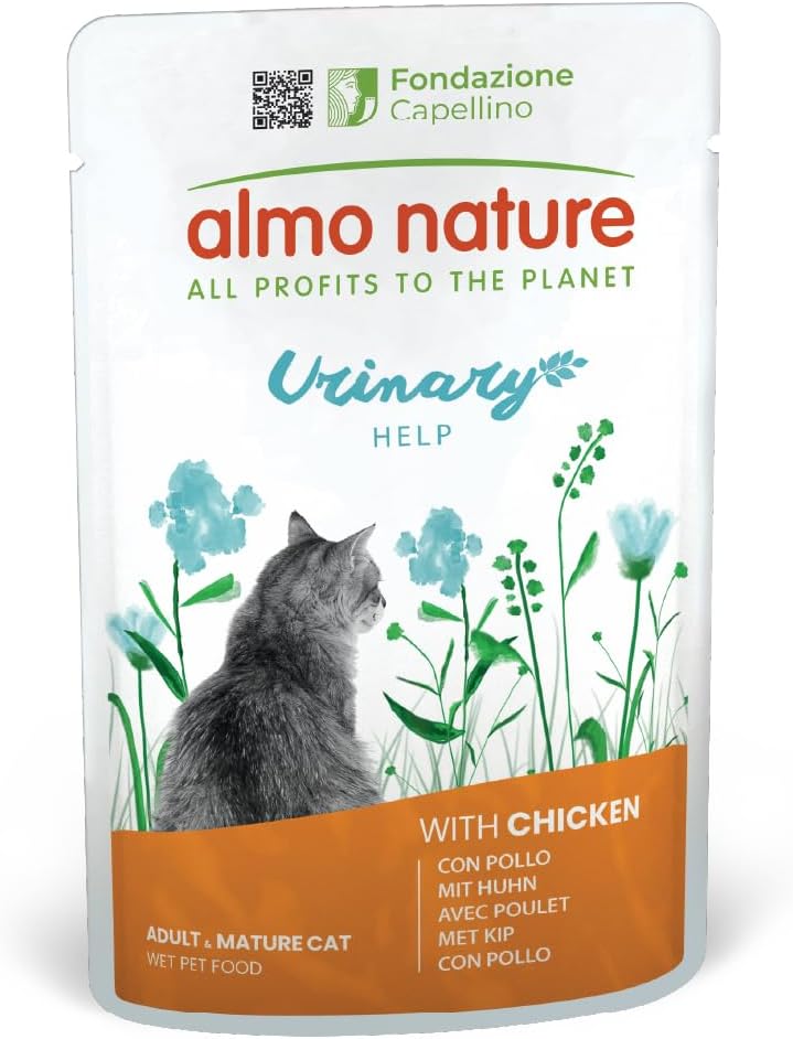 Thumbnail 4 de Almo Nature Functional Urinary Help – cibo umido per gatti adulti al pollo, supporto vie urinarie (30 buste da 70 g)