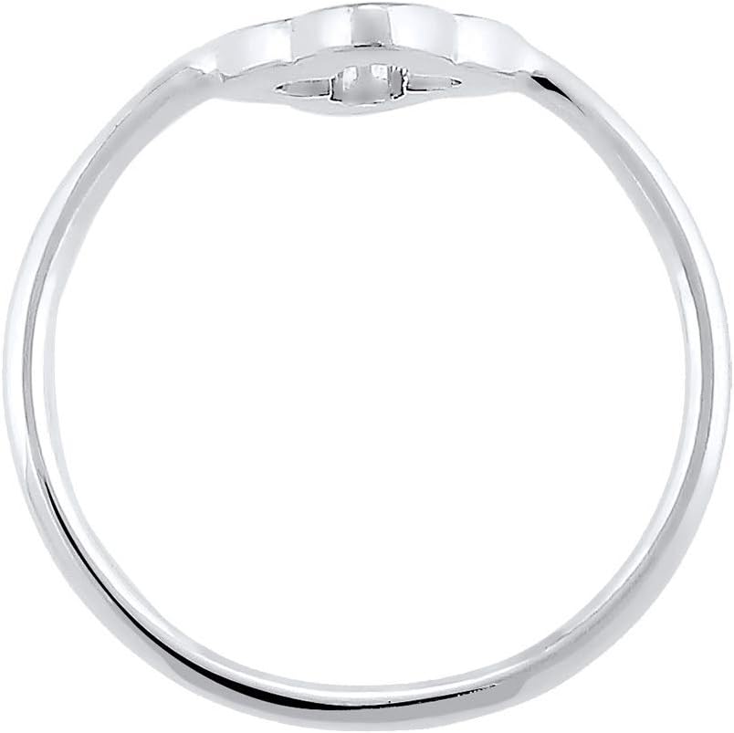Detalle de Elli Ring Kleeblatt 925 Sterling Silber 💍