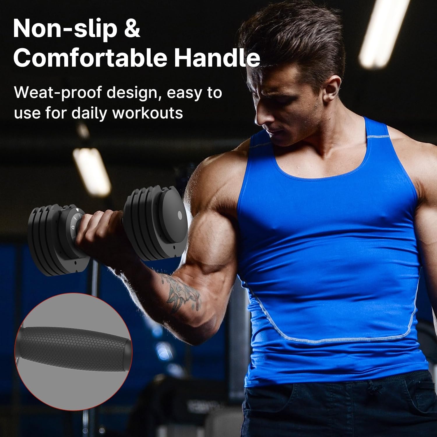 Thumbnail 5 de EnterSports Adjustable Dumbbell