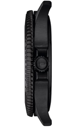 Thumbnail 3 de Tissot Seastar 1000 Montre analogique pour hommes – Noir PVD, 300 m, bracelet acier et système de changement rapide