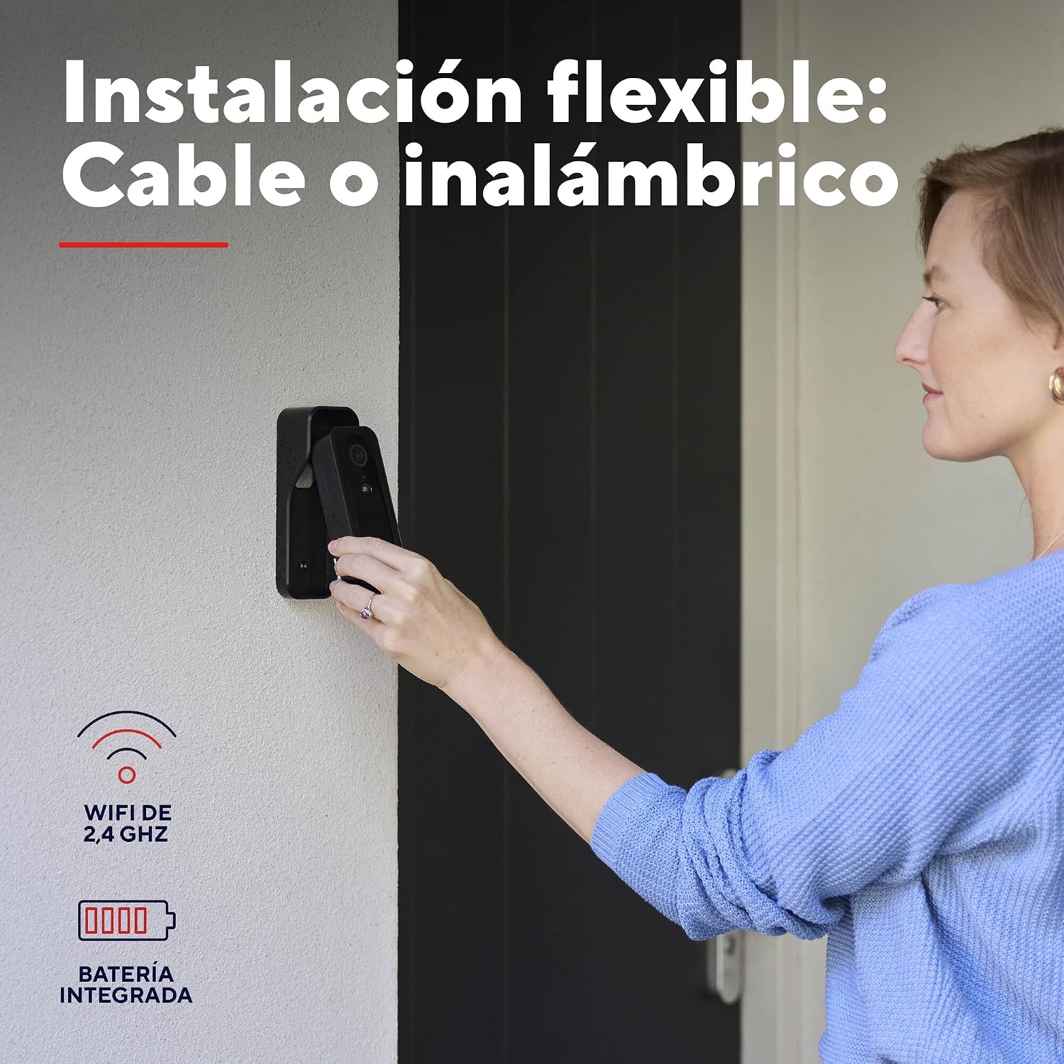 Detalle de Trust Timbre Exterior Cámara 2K 3MP