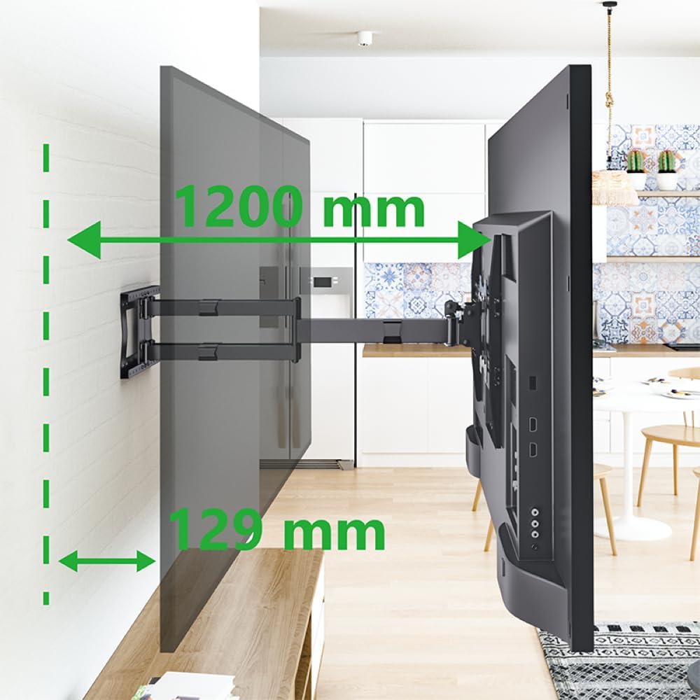 Detalle 1 de Supporto TV girevole XTRARM TiTon Double 120 cm