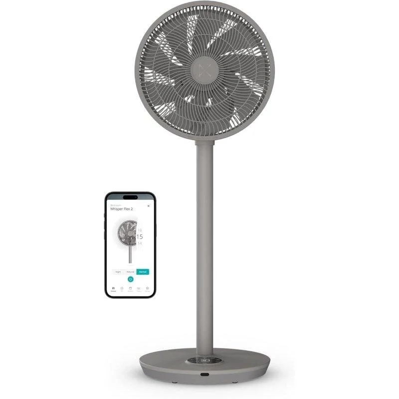 Detalle de Ventilador de Pie Duux Whisper Flex 2 DXCF74: inteligente, silencioso y regulable