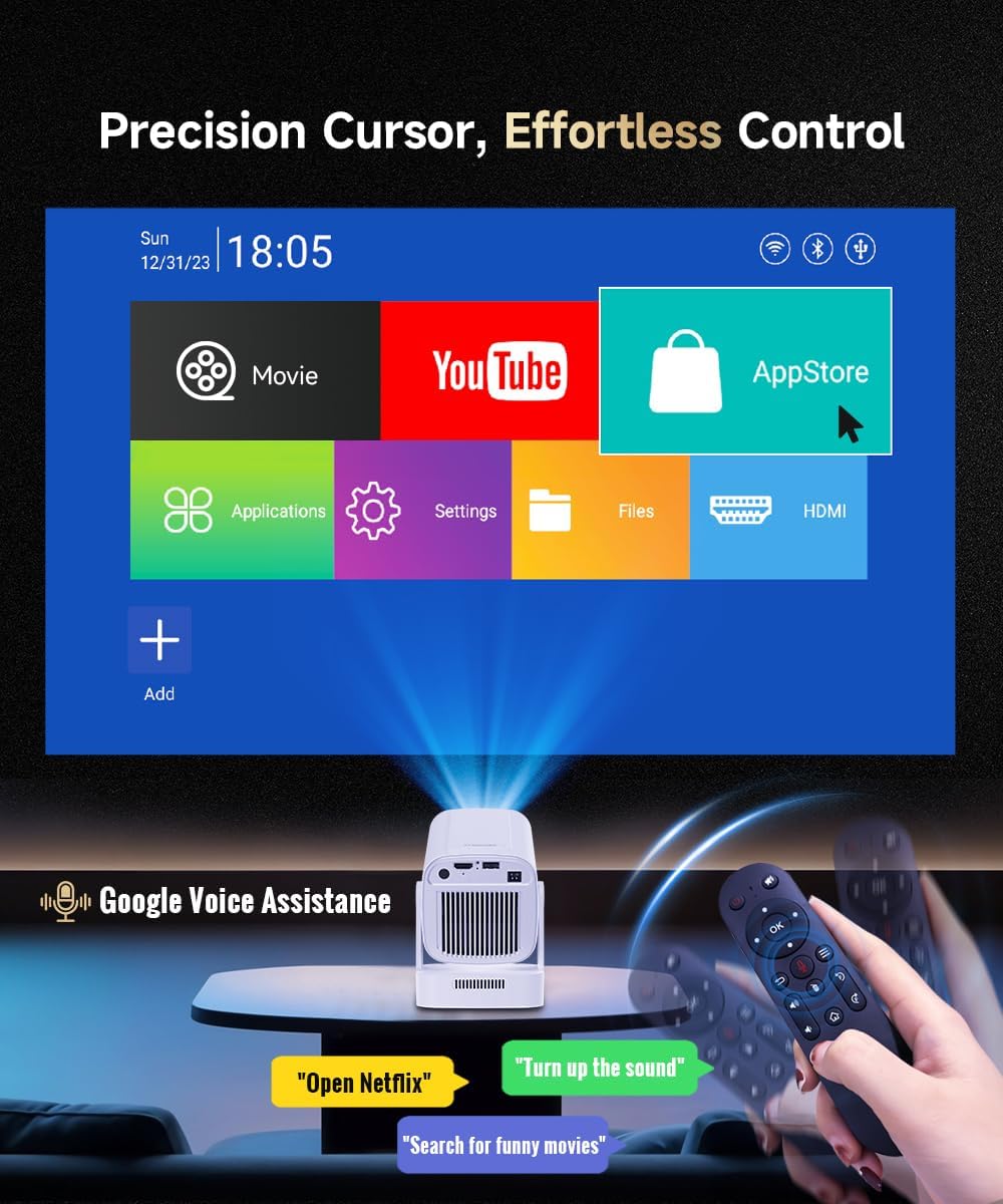 Detalle 2 de Magcubic Mini Projector 4K 1080p HY310