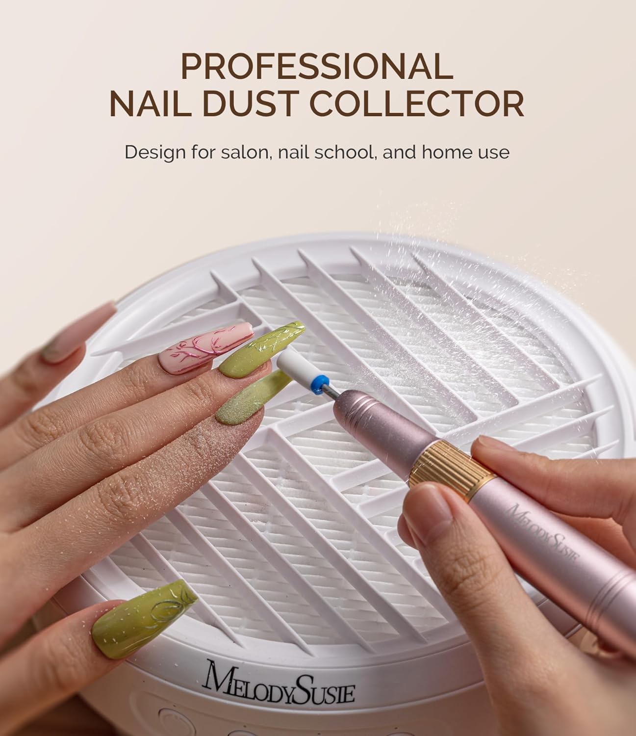 Detalle 2 de MelodySusie Compact Nail Vacuum ⚡