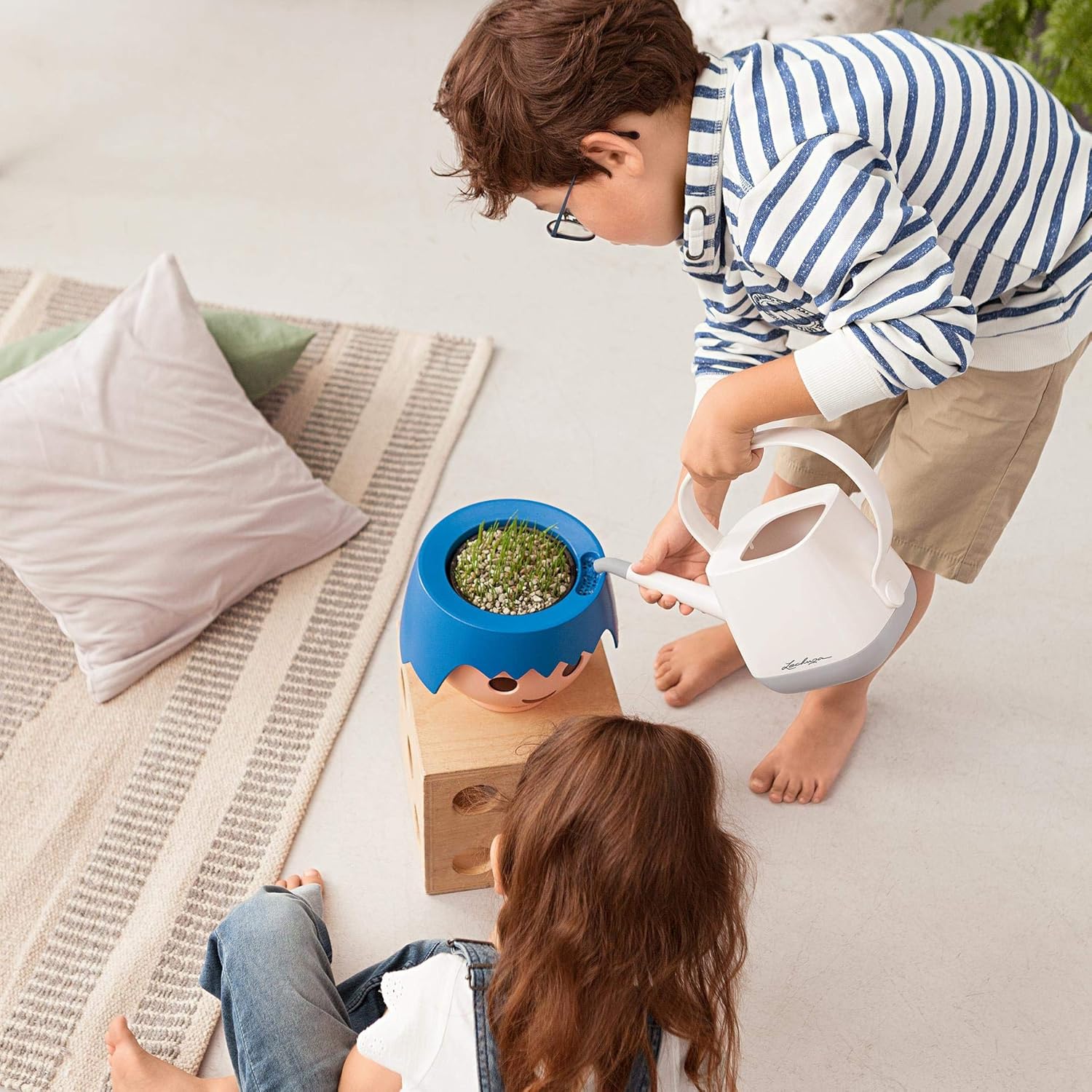 Thumbnail 5 de LECHUZA OJO Pflanzgefäß Apple Green 19042