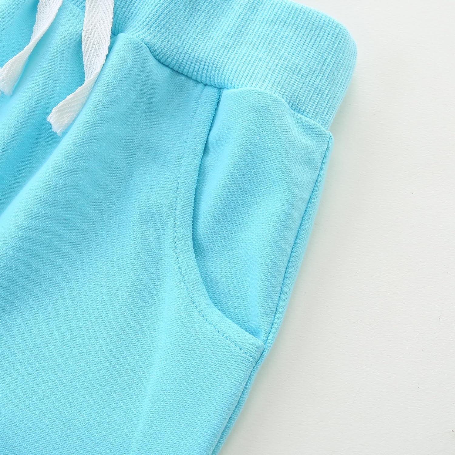 Detalle 2 de KIDDLETOWN Baby Boy Summer 2-Piece Ribbed Tee & Elastic Shorts Set